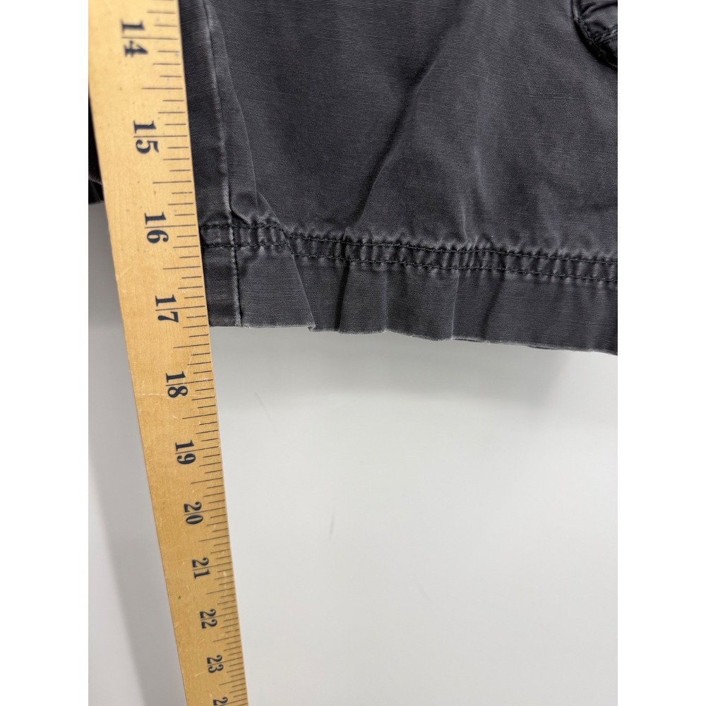 Cargo Supply Utility Cargo Shorts Mens 32 Gray Cotton Multi Pocket Gorpcore - Picture 6 of 7